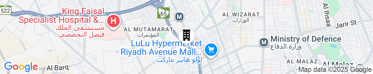 Map for voco Riyadh by IHG