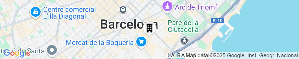 Map for Catalonia Catedral Hotel