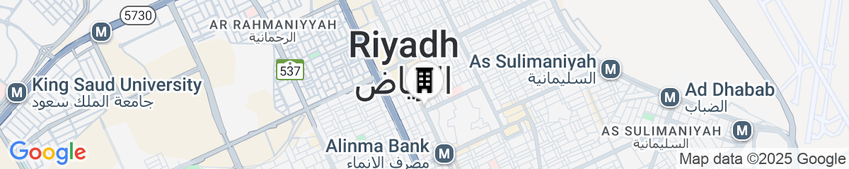 Map for Executives Hotel - Olaya