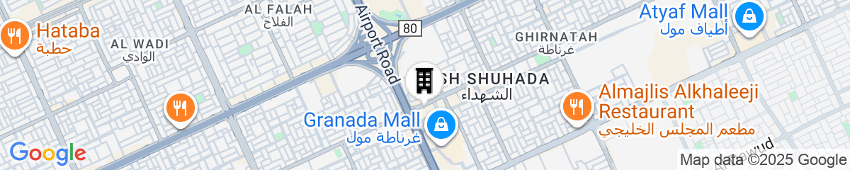 Map for Hilton Riyadh Hotel & Residences