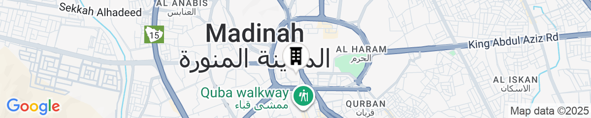 Map for Millennium Taiba Hotel 