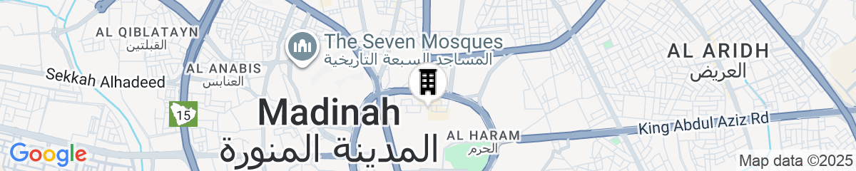 Map for Sofitel Shahd Al Madinah