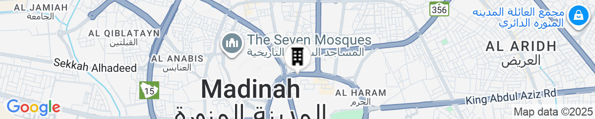 Map for Saja Al Madinah Hotel