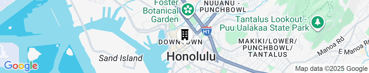 Map for AC by Marriott Hotel Honolulu