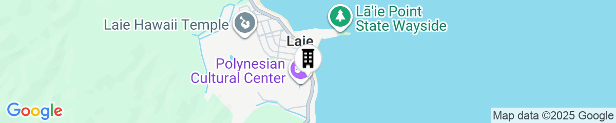 Map for Courtyard by Marriott Oahu North Shore