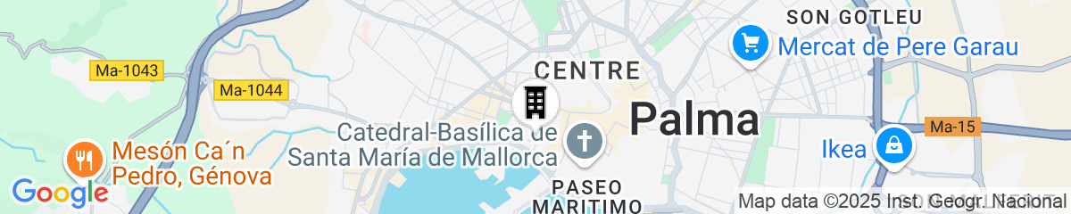 Map for Hotel Palau Sa Font