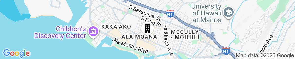 Map for Renaissance Honolulu Hotel & Spa