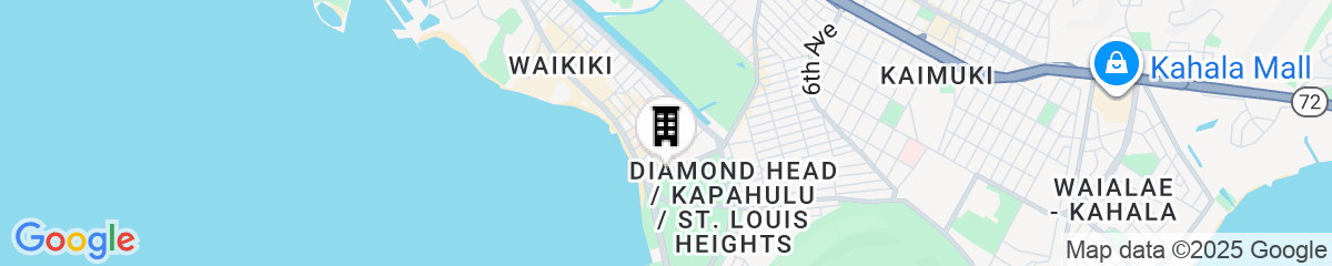 Map for Queen Kapiolani Hotel