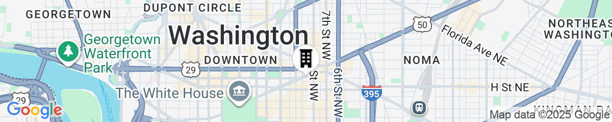 Map for Conrad Washington, DC