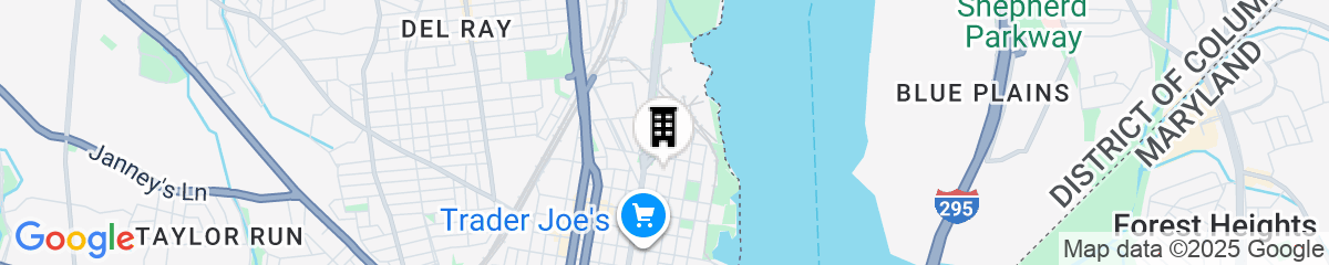 Map for Hotel AKA Alexandria