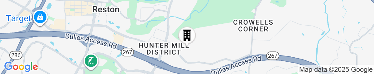 Map for Homewood Suites by Hilton Reston