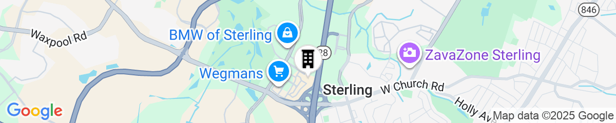 Map for Residence Inn by Marriott Dulles Airport At Dulles 28 Centre