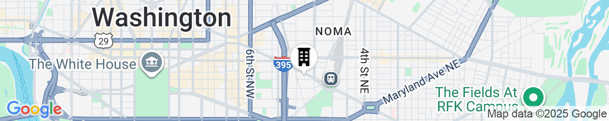 Map for The Royal Sonesta Washington DC Capitol Hill