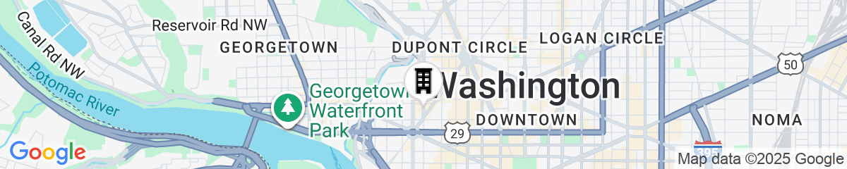Map for The Ritz-Carlton, Washington, D.C.