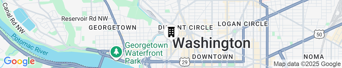 Map for Hilton Club The District Washington D.C.