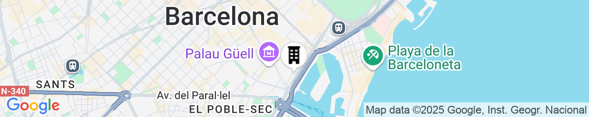 Map for Enjoybcn Colon Apartments