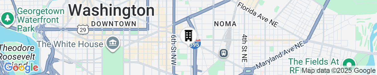 Map for Arlo Washington DC