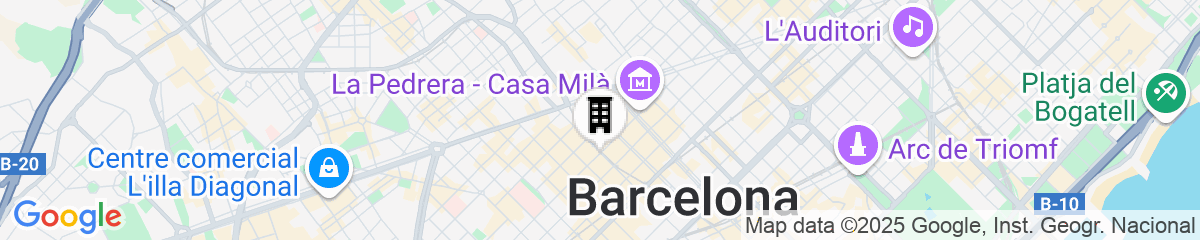 Map for Olivia Balmes Hotel