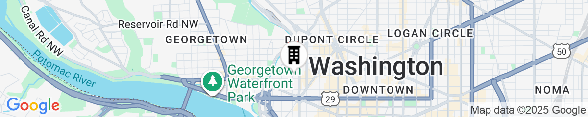 Map for Park Hyatt Washington
