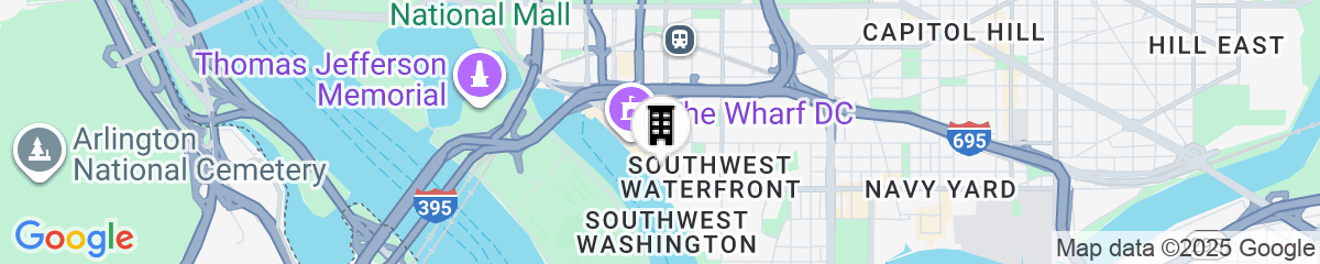 Map for Pendry Washington DC - The Wharf