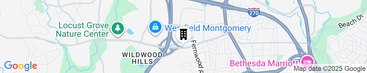 Map for Embassy Suites by Hilton Bethesda Washington DC