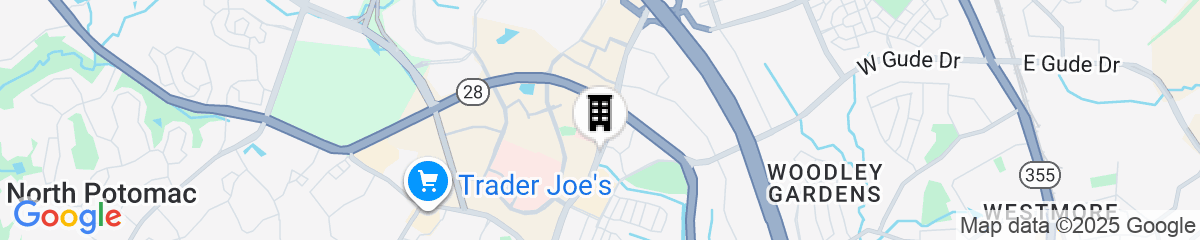 Map for Homewood Suites by Hilton Rockville-Gaithersburg