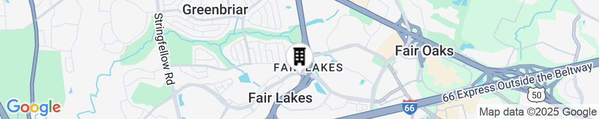 Map for Sonesta ES Suites Fairfax Fair Lakes
