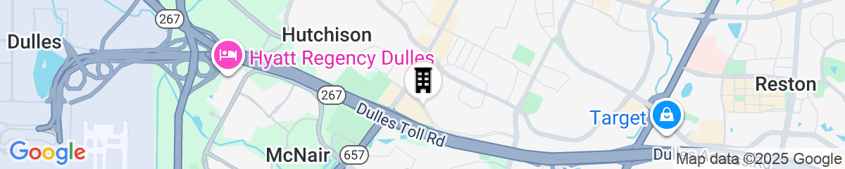 Map for Washington Dulles Marriott Suites