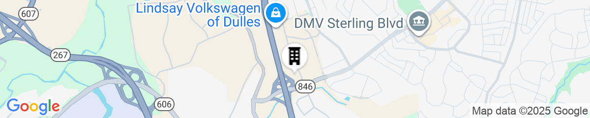 Map for SpringHill Suites by Marriott Dulles Airport