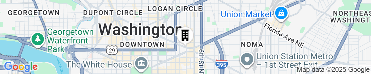 Map for Marriott Marquis Washington, DC