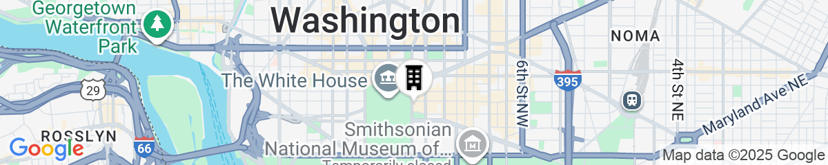 Map for Hotel Washington