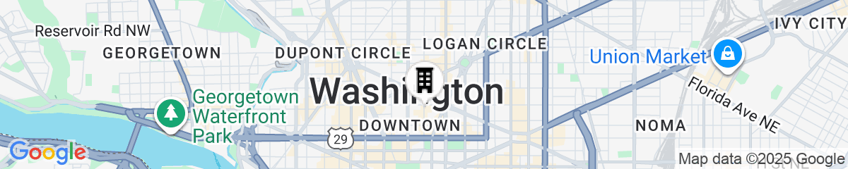 Map for Le Meridien Washington, D.C., The Madison