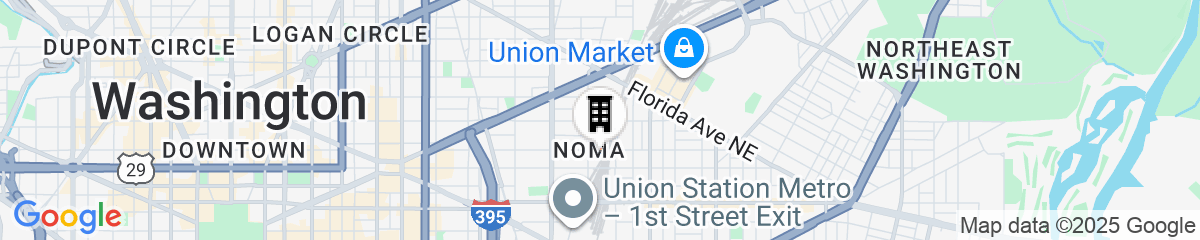 Map for Washington Marriott Capitol Hill