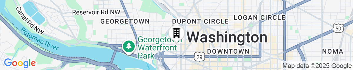 Map for The Westin Georgetown, Washington D.C.