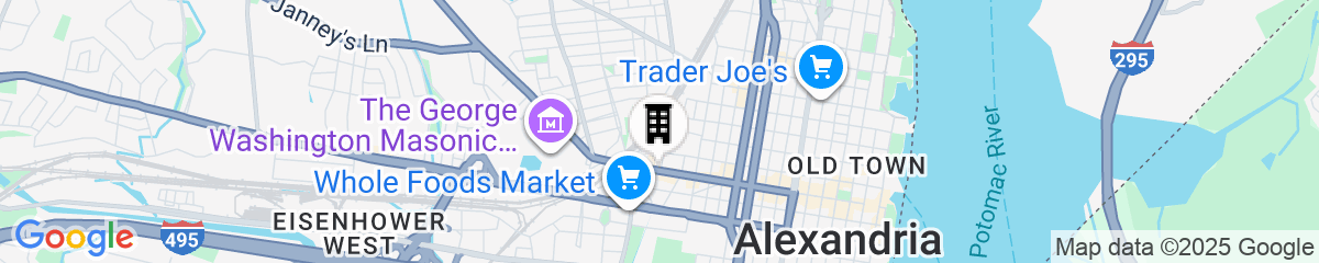 Map for Hyatt Centric Old Town Alexandria