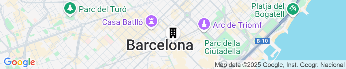 Map for Catalonia Square