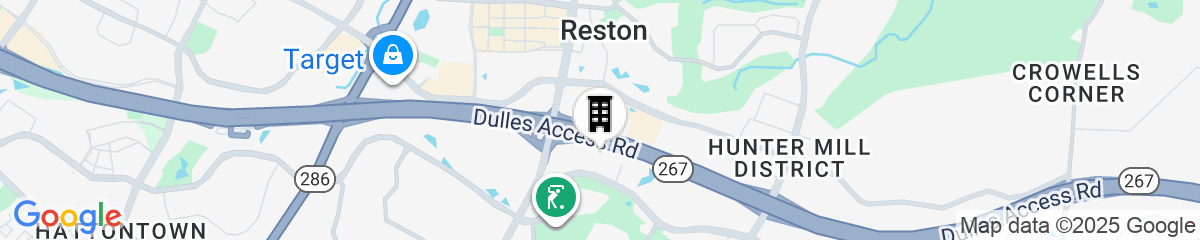 Map for The Westin Reston Heights