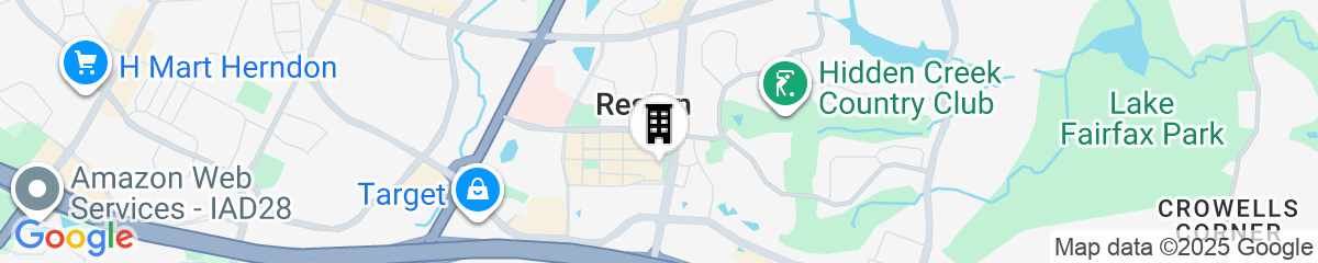 Map for Hyatt Regency Reston