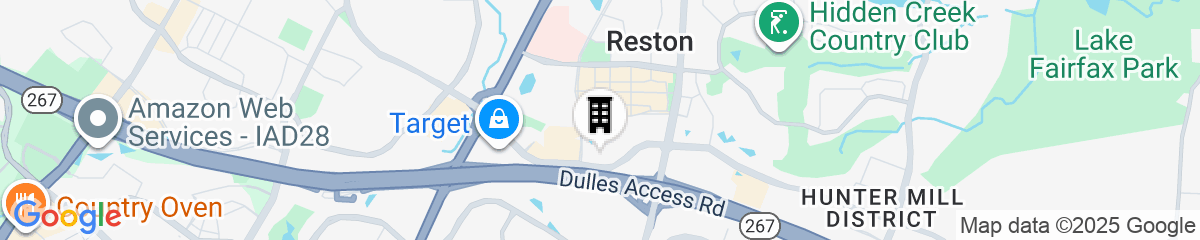 Map for Residence Inn by Marriott Reston
