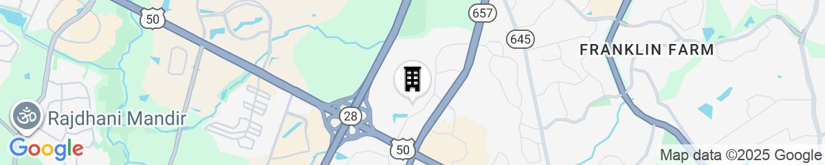 Map for Staybridge Suites Chantilly - Dulles Airport by IHG