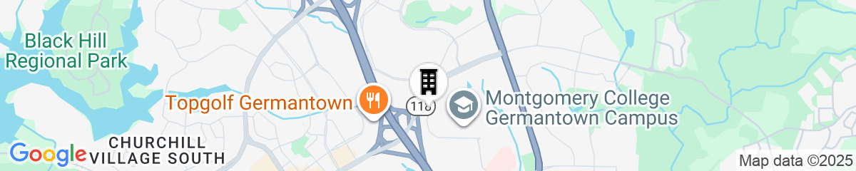 Map for Spark by Hilton Germantown Washington DC North