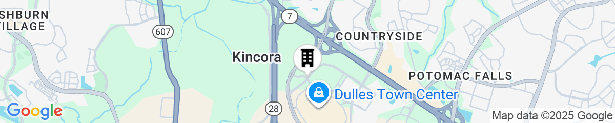Map for Courtyard by Marriott Dulles Town Center