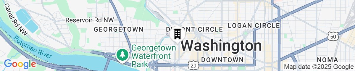 Map for Embassy Suites by Hilton Washington DC Georgetown