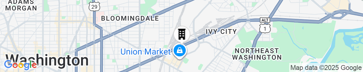 Map for Homewood Suites by Hilton Washington DC NoMa Union Station