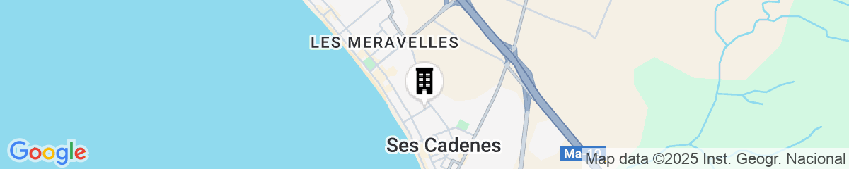 Map for Cabot Tres Torres Apartamentos