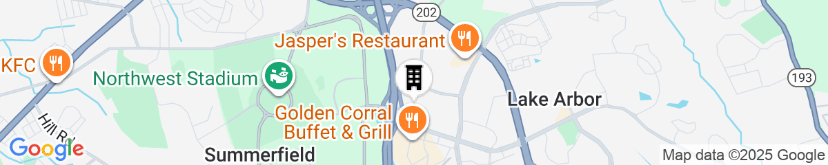 Map for Courtyard Largo Medical Center Drive