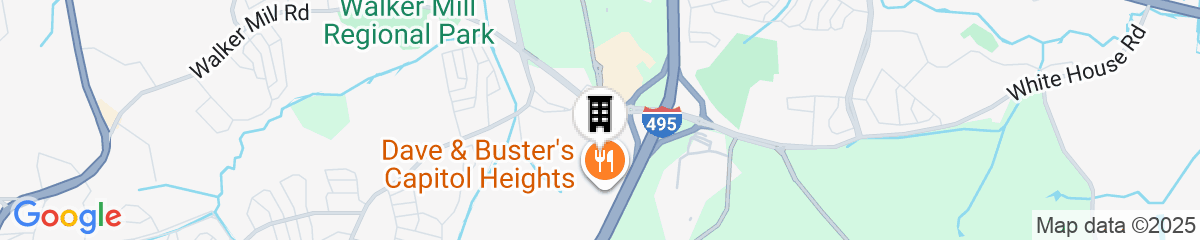 Map for Residence Inn by Marriott Upper Marlboro Joint Base Andrews
