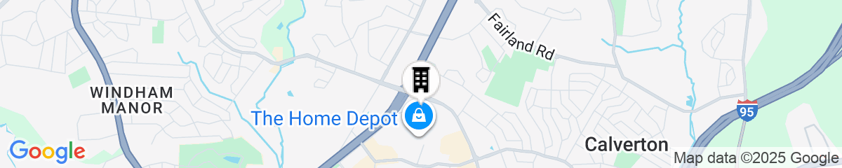 Map for Courtyard by Marriott Silver Spring North/White Oak