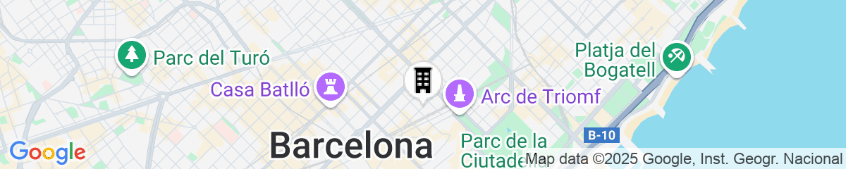 Map for Room Mate Collection Gerard, Barcelona