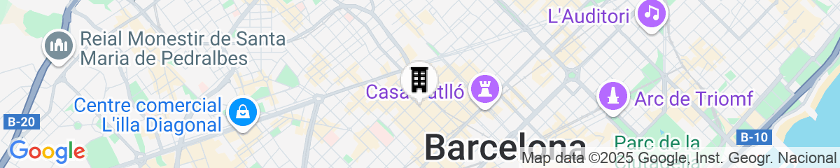 Map for Hotel Granados 83, a member of Preferred Hotels & Resorts